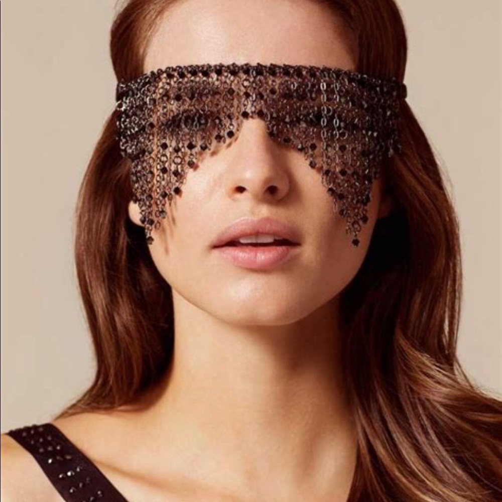 *Rare* Agent Provocateur Soiree ‘Azaleah’ eyemask with Swarovski crystals - Picture 4 of 13